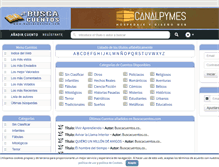 Tablet Screenshot of buscacuentos.com